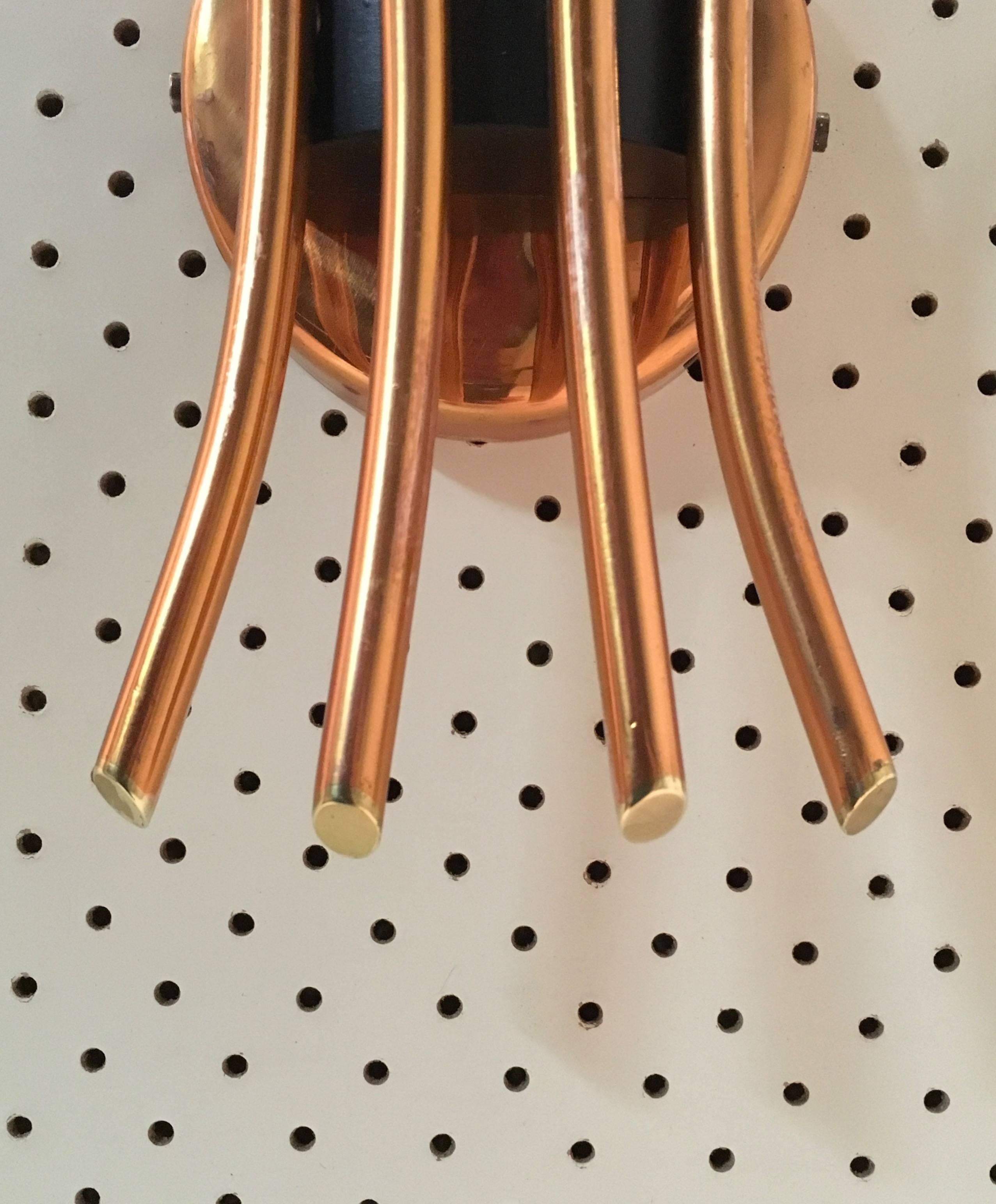 Brown Evans and Co. 'BECO' Copper Wall Sconces for Anatol Kagan, Melbourne 1950s 1