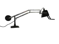 Large Hadrill Horstmann Pluslite Magnifying Industrial Lamp, England, circa 1940
