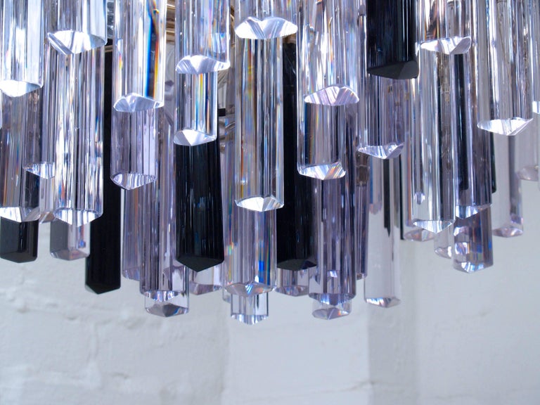 Venini Style Modern Baroque Crystal Chandelier By George Surtees A Substantial Venini Style Bohemia Crystal Chandelier Designed By George Surtees Renowned
