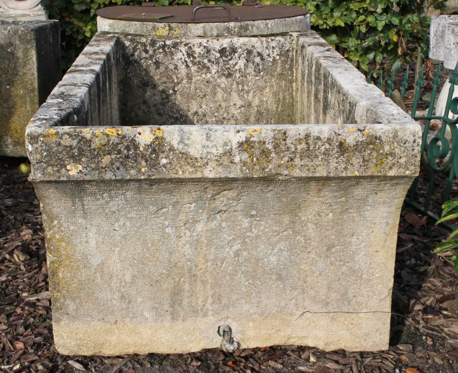 antique water trough