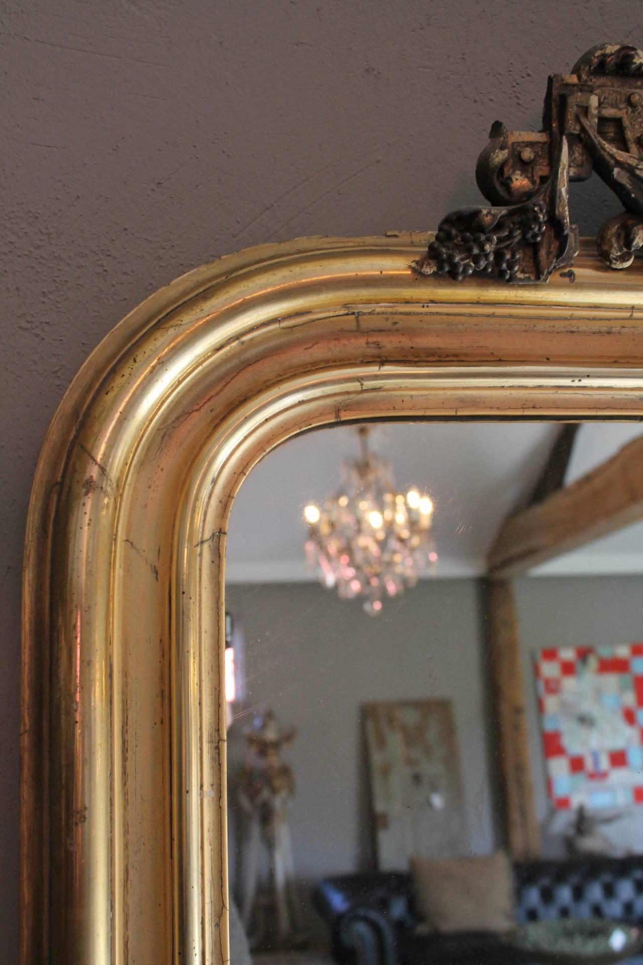 Antique Mirror 19th Century 1