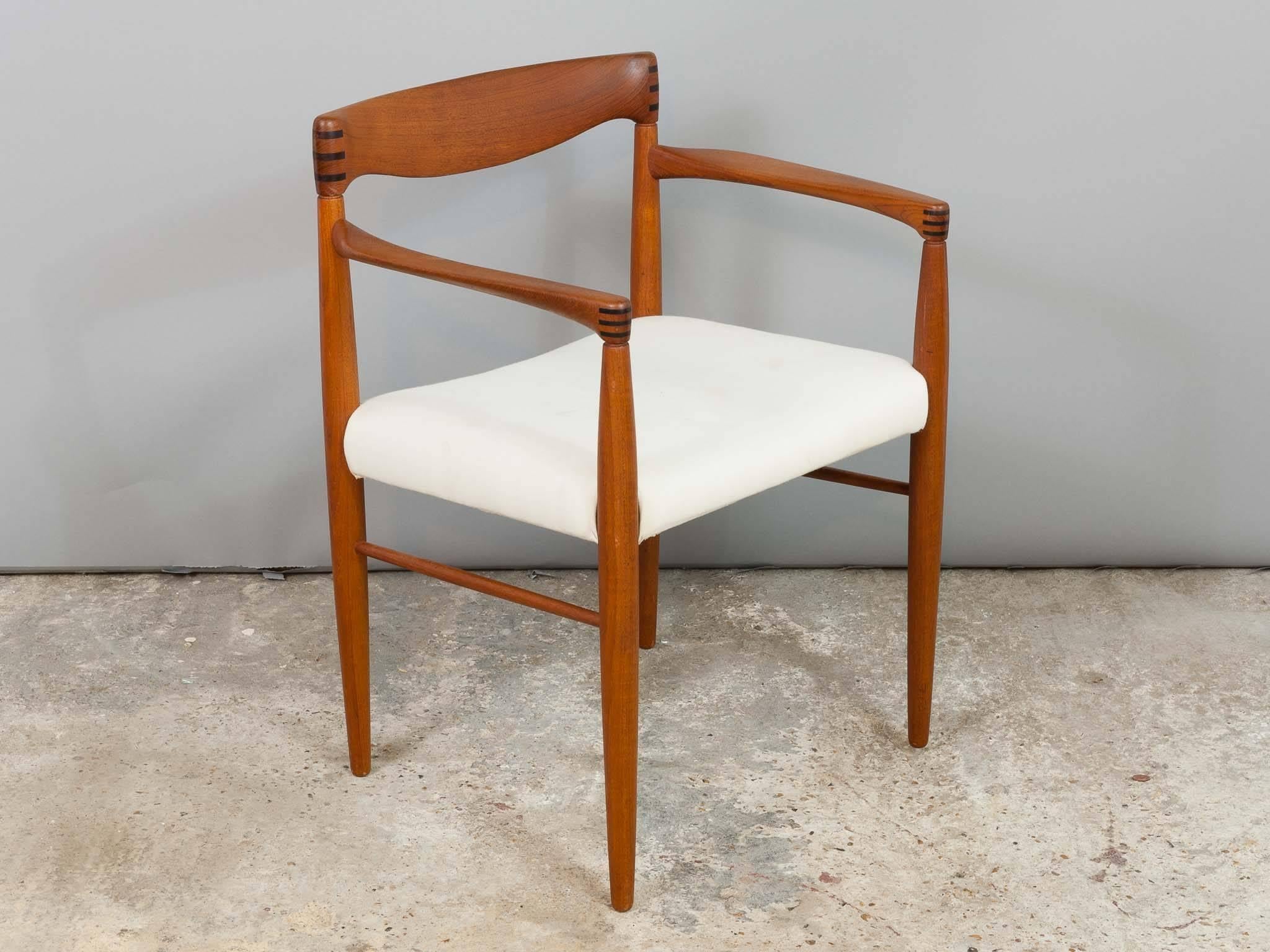 1960s H.W. Klein Danish Teak & Rosewood Dining Carver Armchair for Bramin Møbler 2