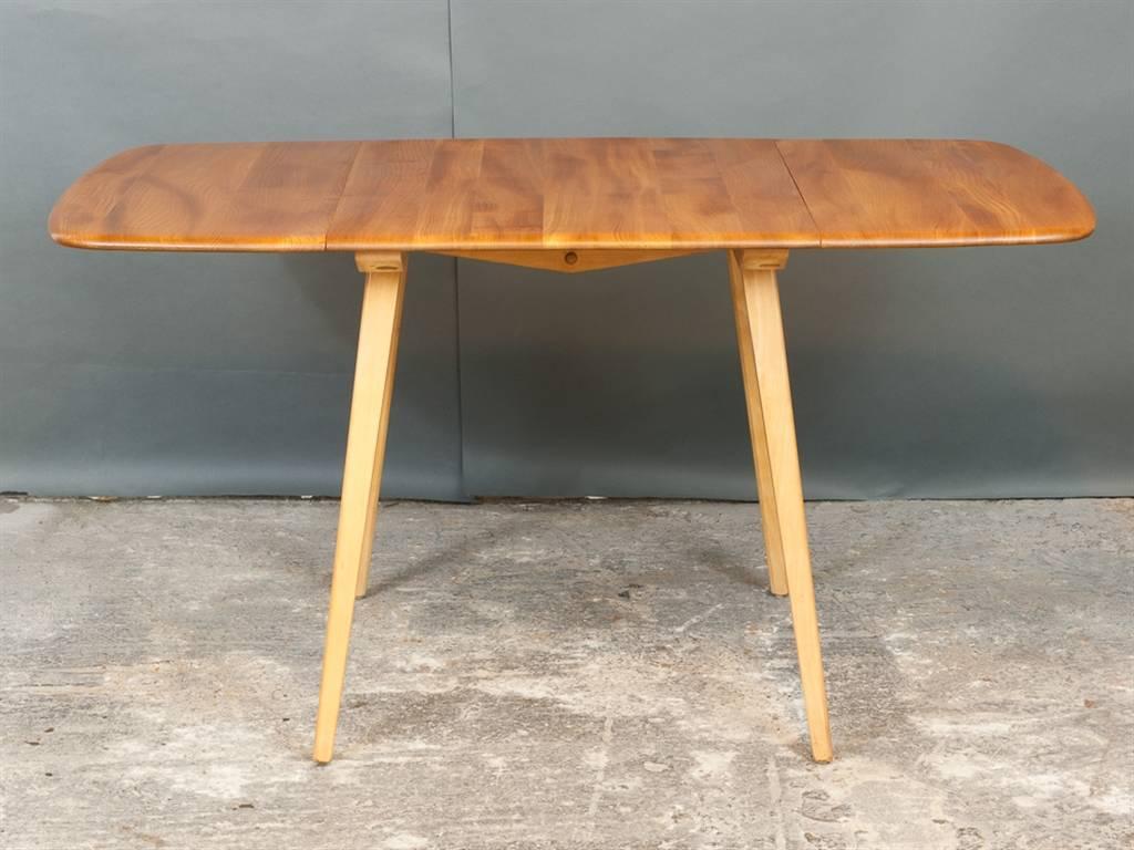 Mid-Century Modern 1960s Ercol Windsor Drop-Leaf Table