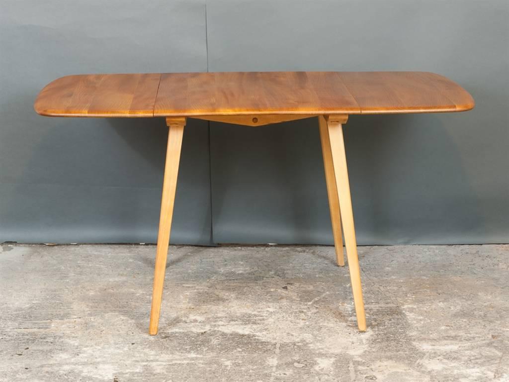 English 1960s Ercol Windsor Drop-Leaf Table