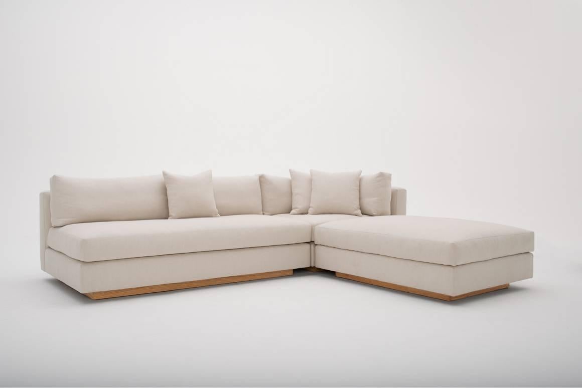 Woven PCH Sectional Sofa LAXseries by MASHstudios  For Sale