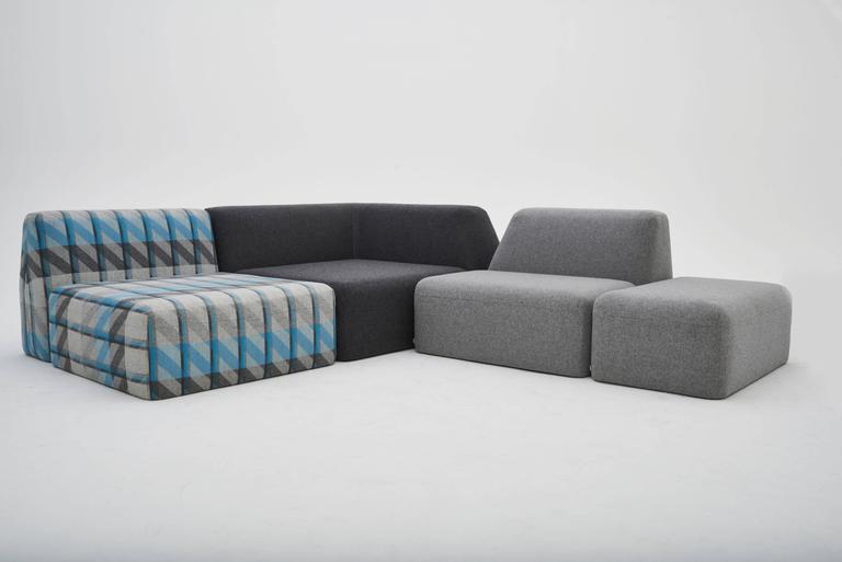 Wedge Modular Sofa LAXseries by MASHstudios at 1stdibs