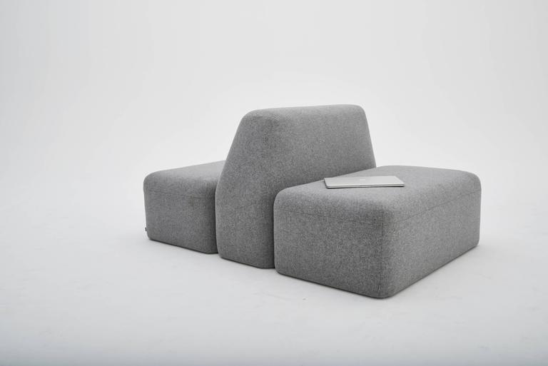 Wedge Modular Sofa LAXseries by MASHstudios at 1stdibs