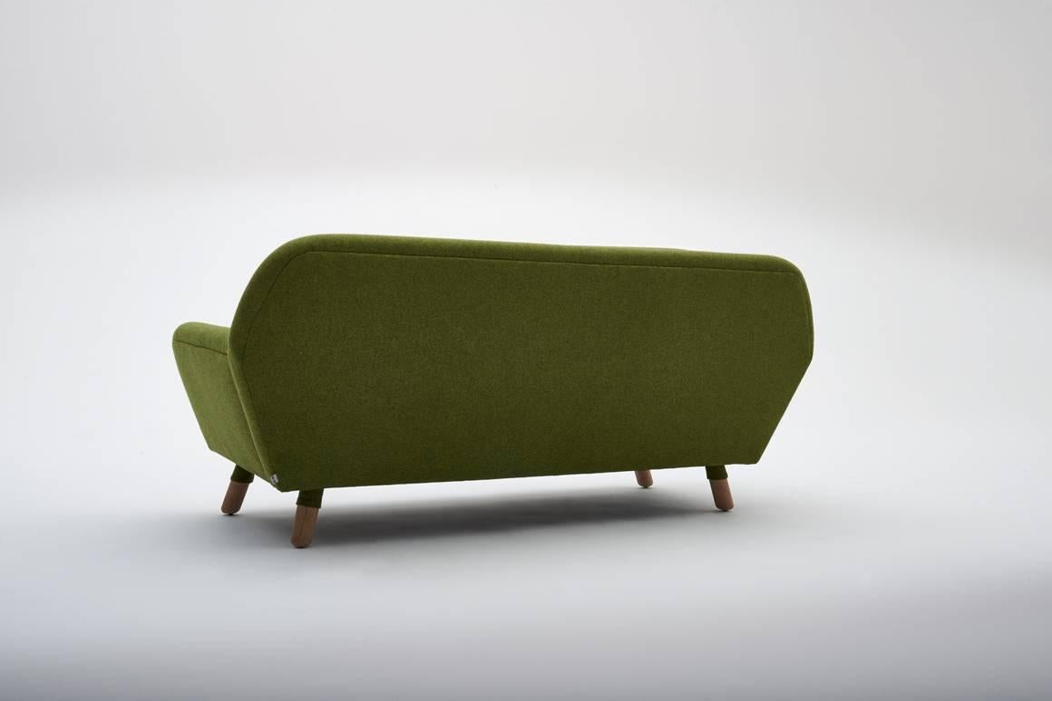 The Echo features a space-efficient design infused with charming retro-modern gesture. It fits with a wide array of home decors and is, suitably, offered in a wide range of colors.

The echo footstool is the shorty side kick to the echo sofa. Firm
