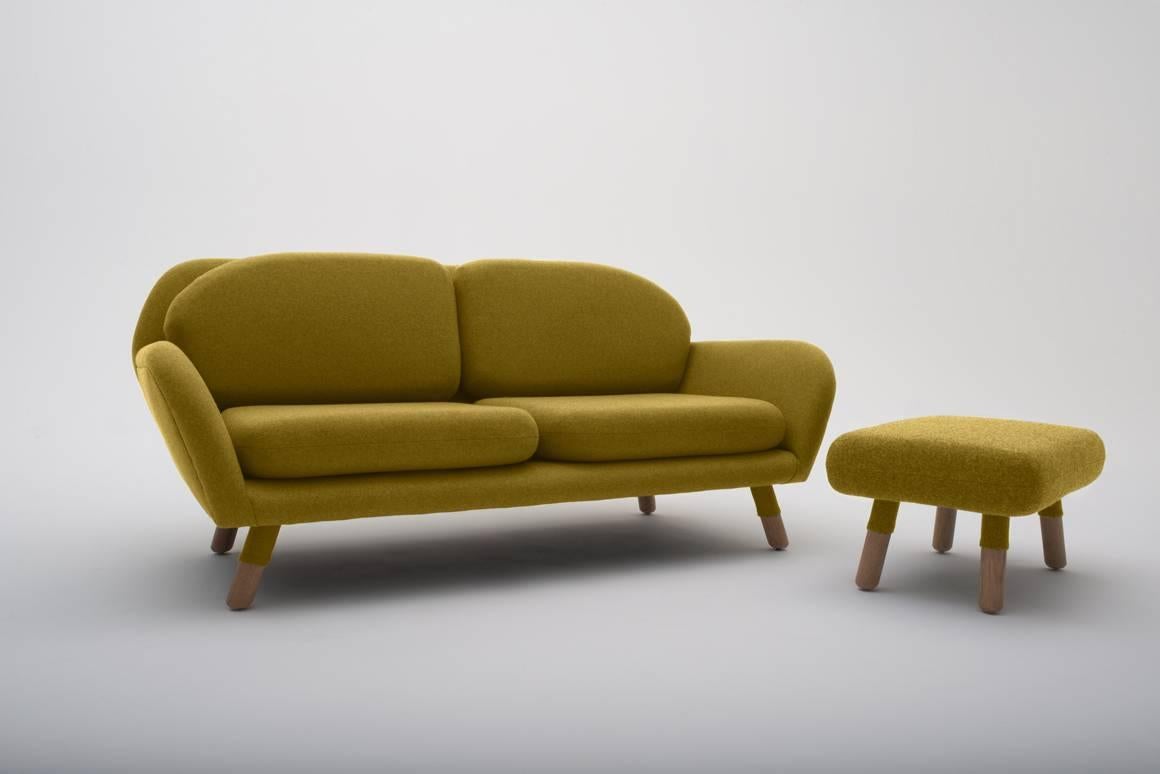 Contemporary Echo Sofa LAXseries by MASHstudios  For Sale
