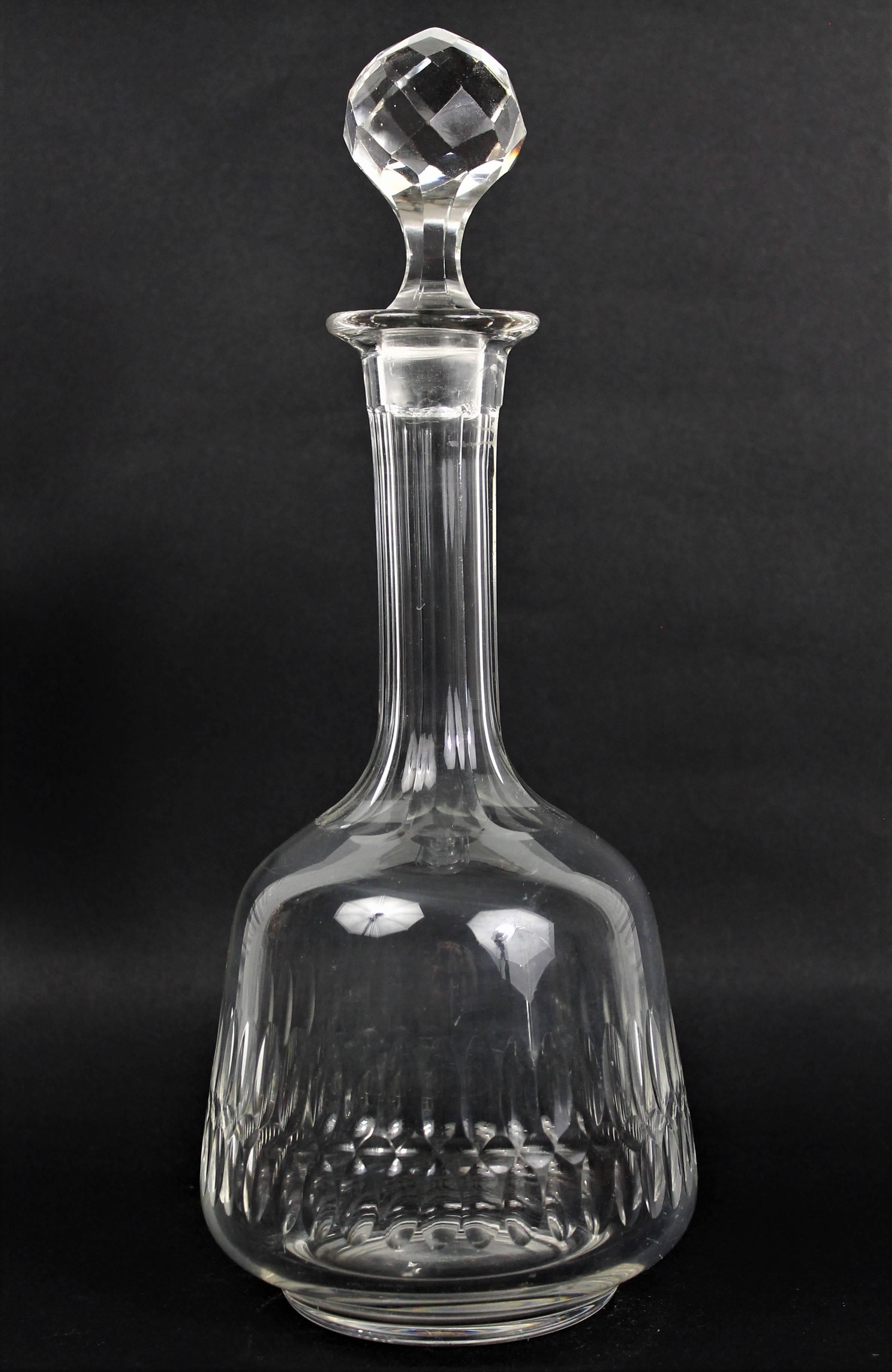 19th Century Crystal Carafe or Decanter 2