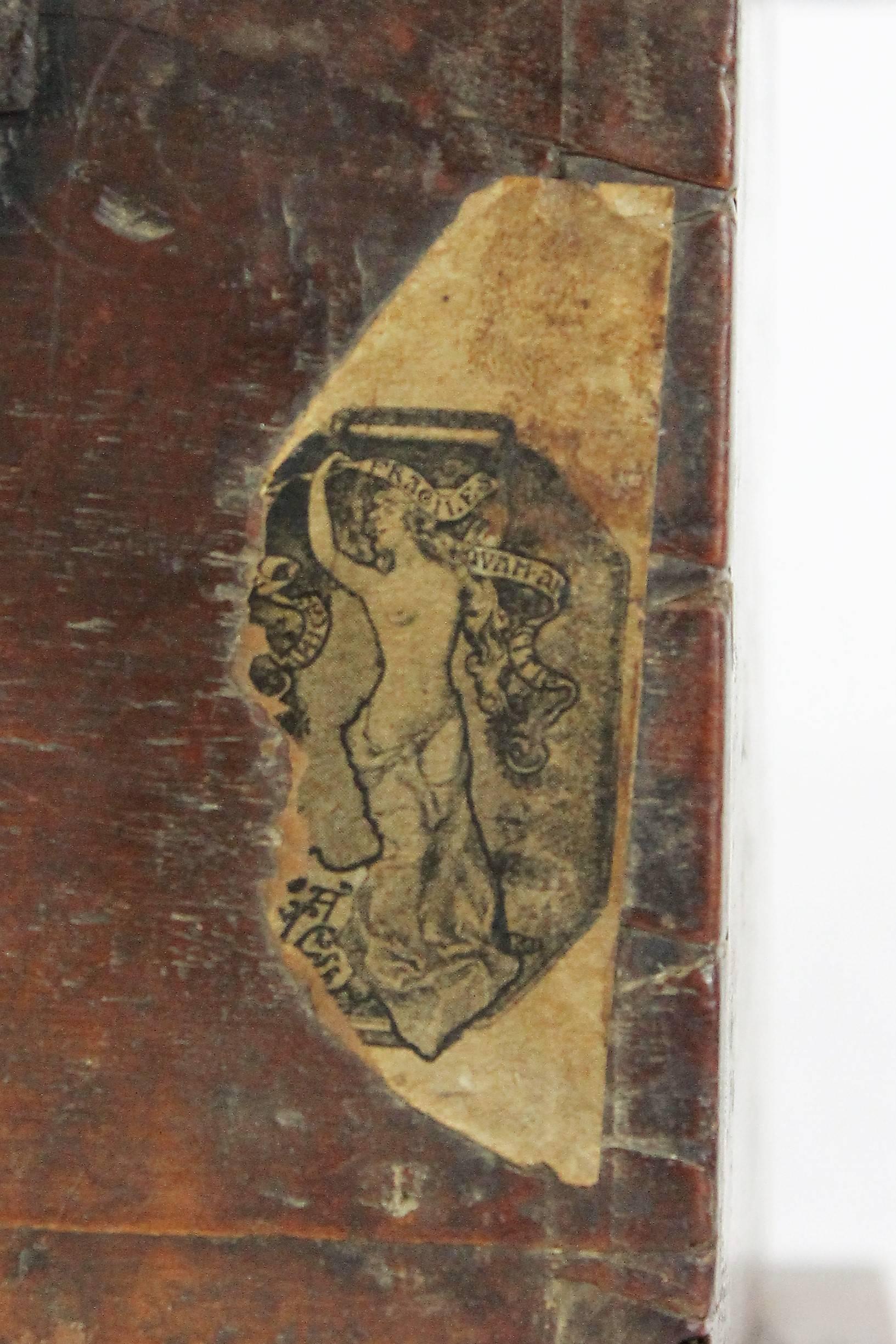 Rarísimo cofre Minnekästchen o caja, Alemania o Italia, siglo XV en venta 2