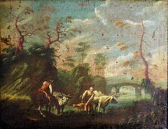 Oil on Canvas Paint Flemish School, 17th Century Belgium