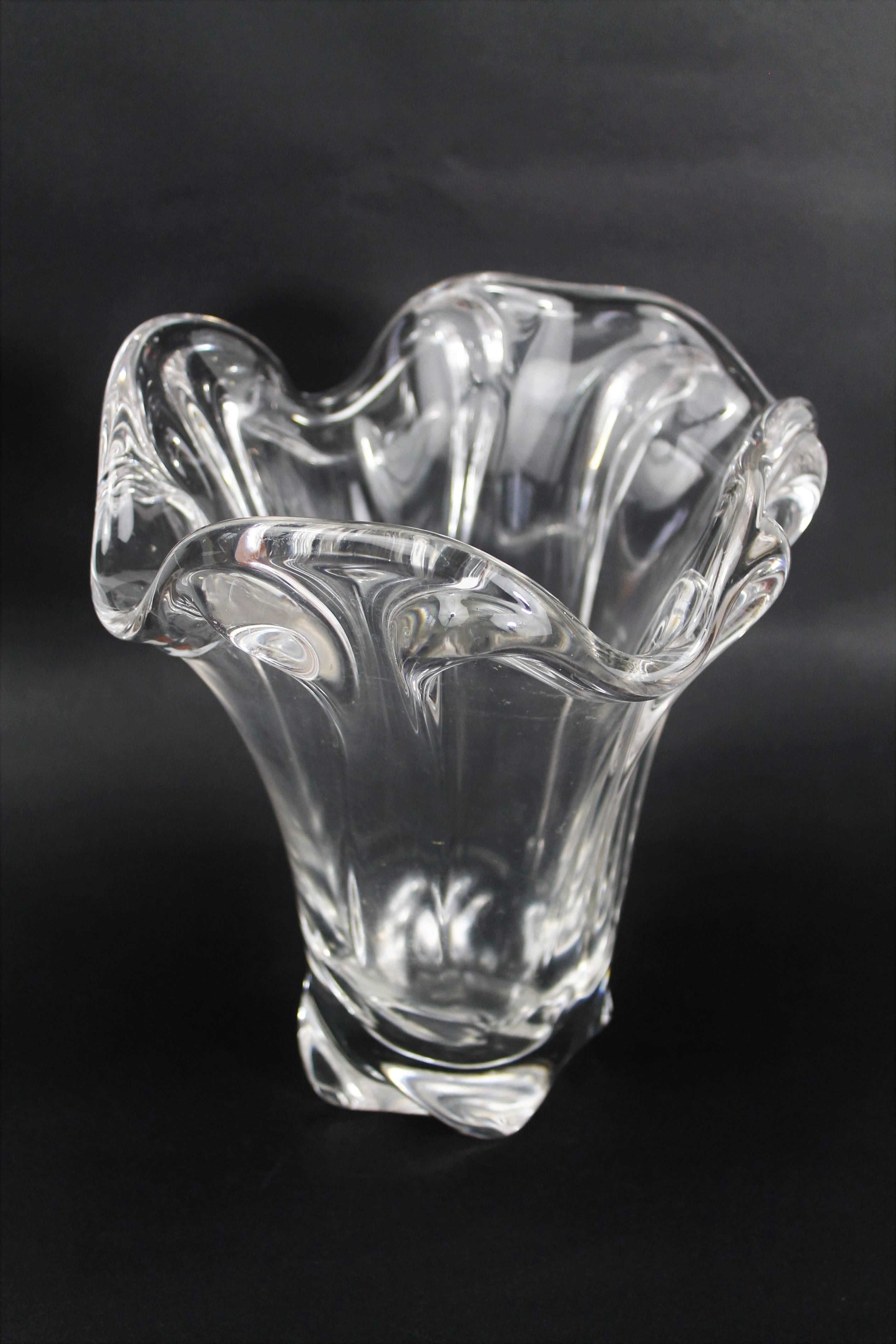 Vintage Crystal Vase, 1960 at 1stDibs vintage crystal vases, crystal