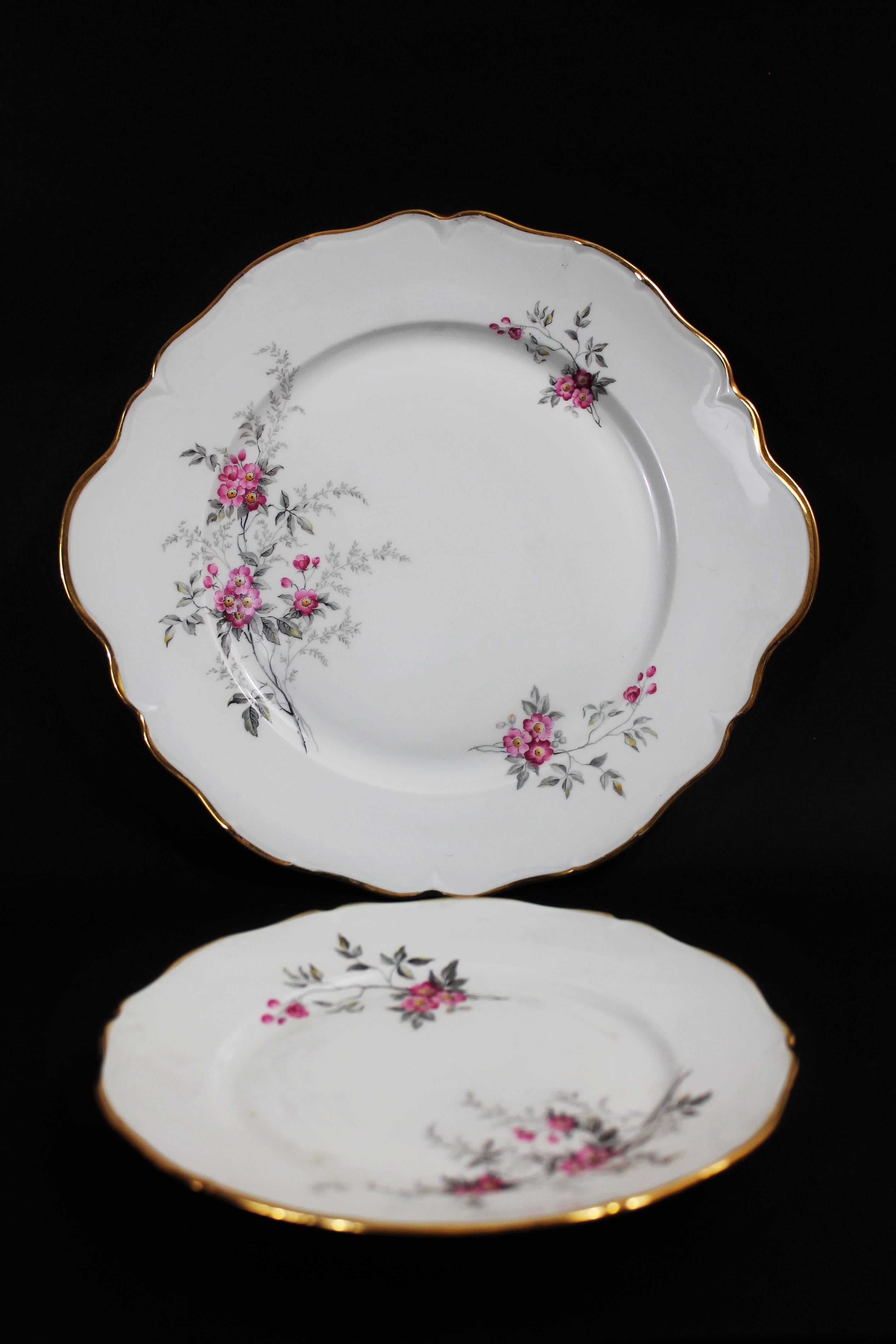 Limoges Porcelain Tableware, 56 Pieces For Sale 1