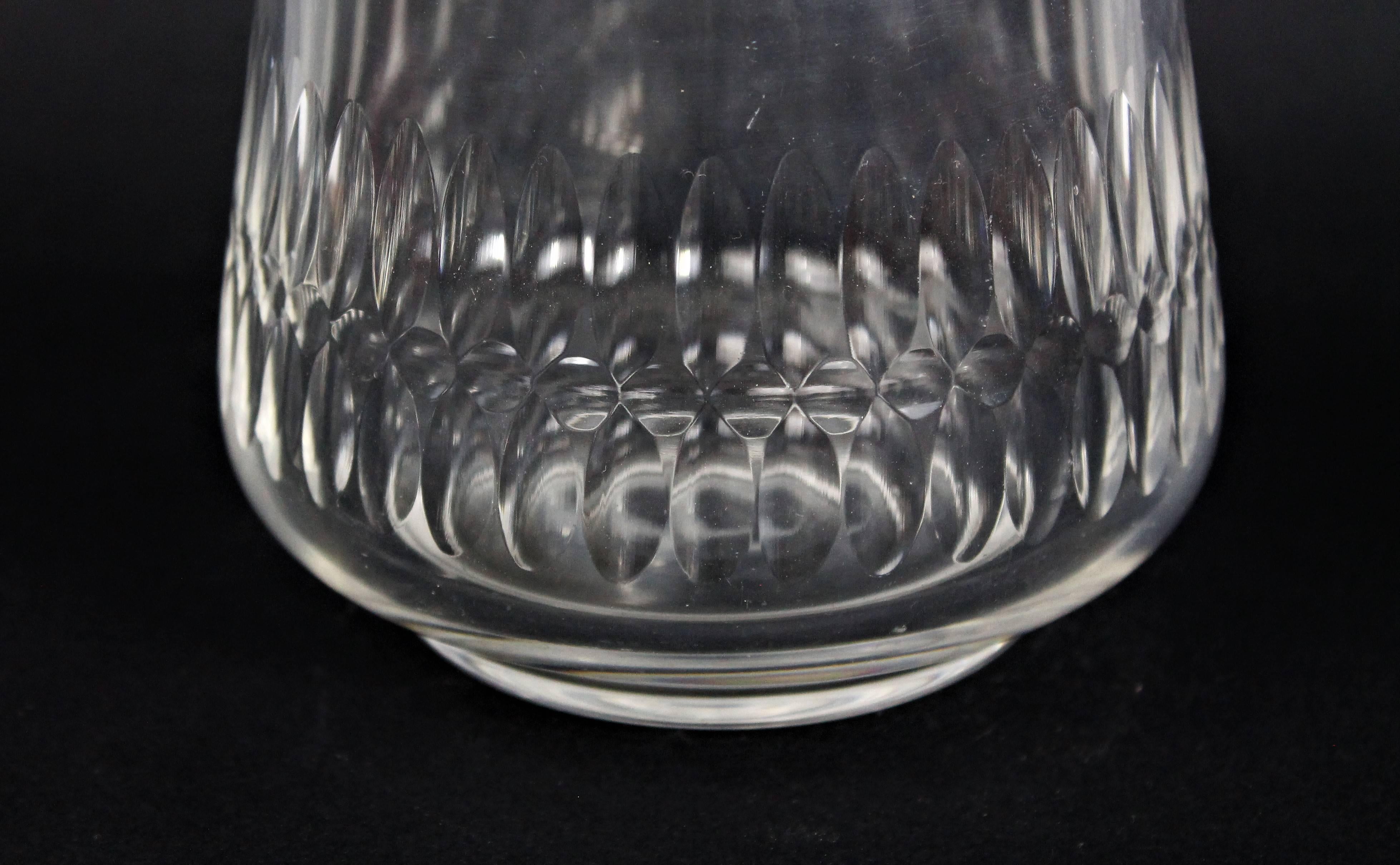 French 19th Century Crystal Carafe or Decanter