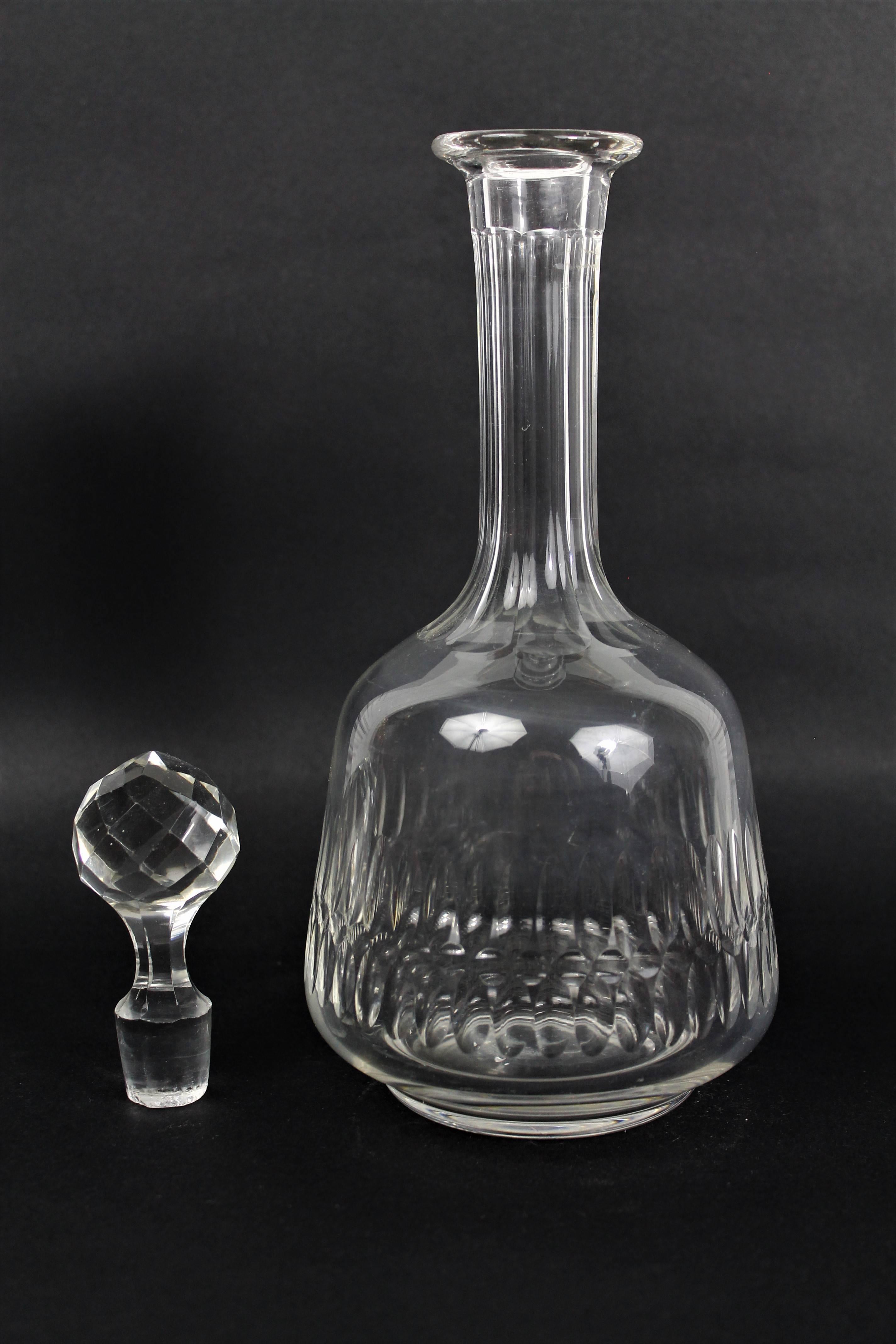 19th Century Crystal Carafe or Decanter 1