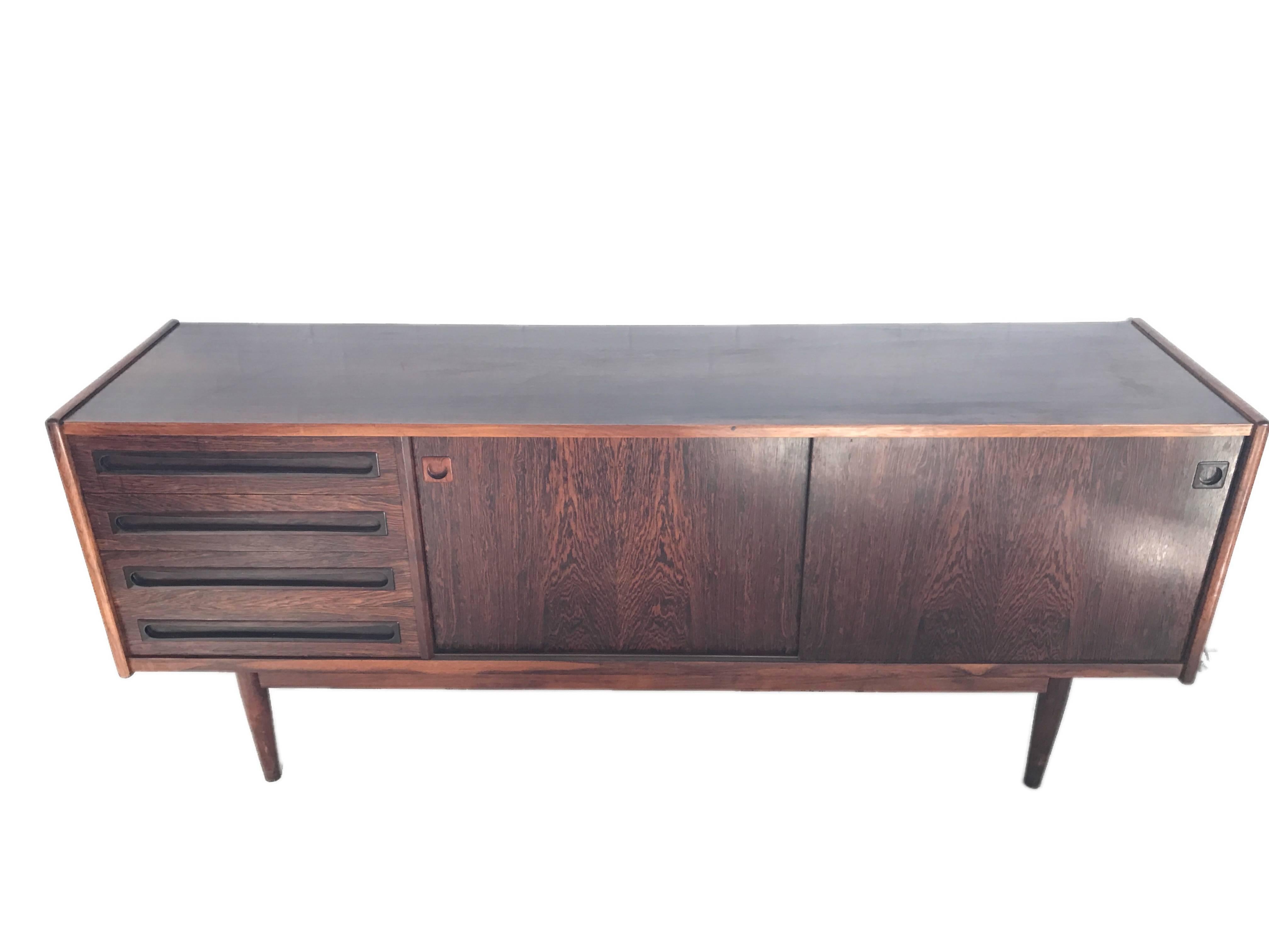 Danish Control Dresser, 1970s Attributed to Kofod Larsen In Good Condition For Sale In The Hague, NL