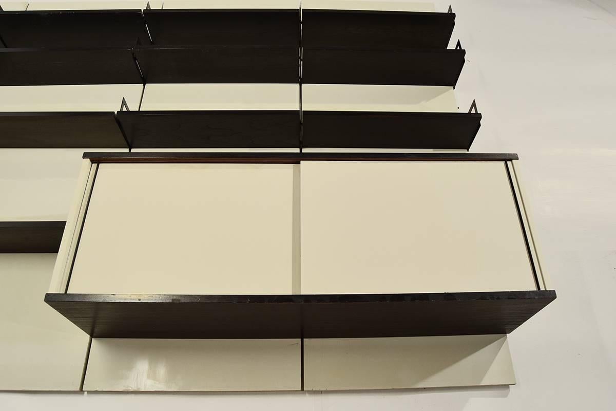 Mid-Century Modern Mid-Century Japanese Series Modular Wall Unit by Cees Braakman for Pastoe