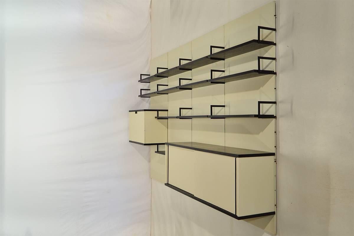 Mid-Century Japanese Series Modular Wall Unit by Cees Braakman for Pastoe 2