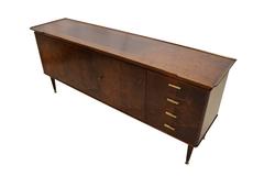Mid-Century Poly-Z Walnut Sideboard by A.A. Patijn for Zijlstra Joure