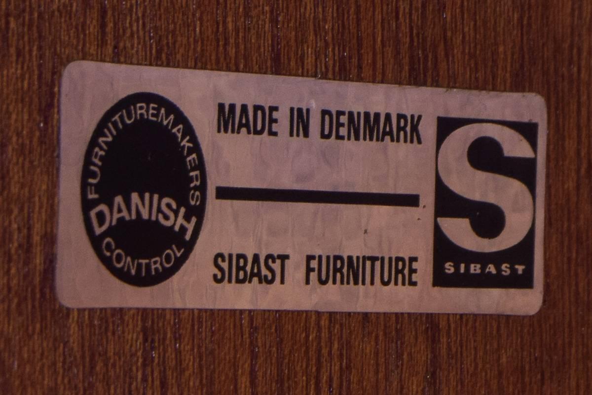  2 Arne Vodder for Sibast Danish Modern Wall-Mounted Rosewood Sideboards 1
