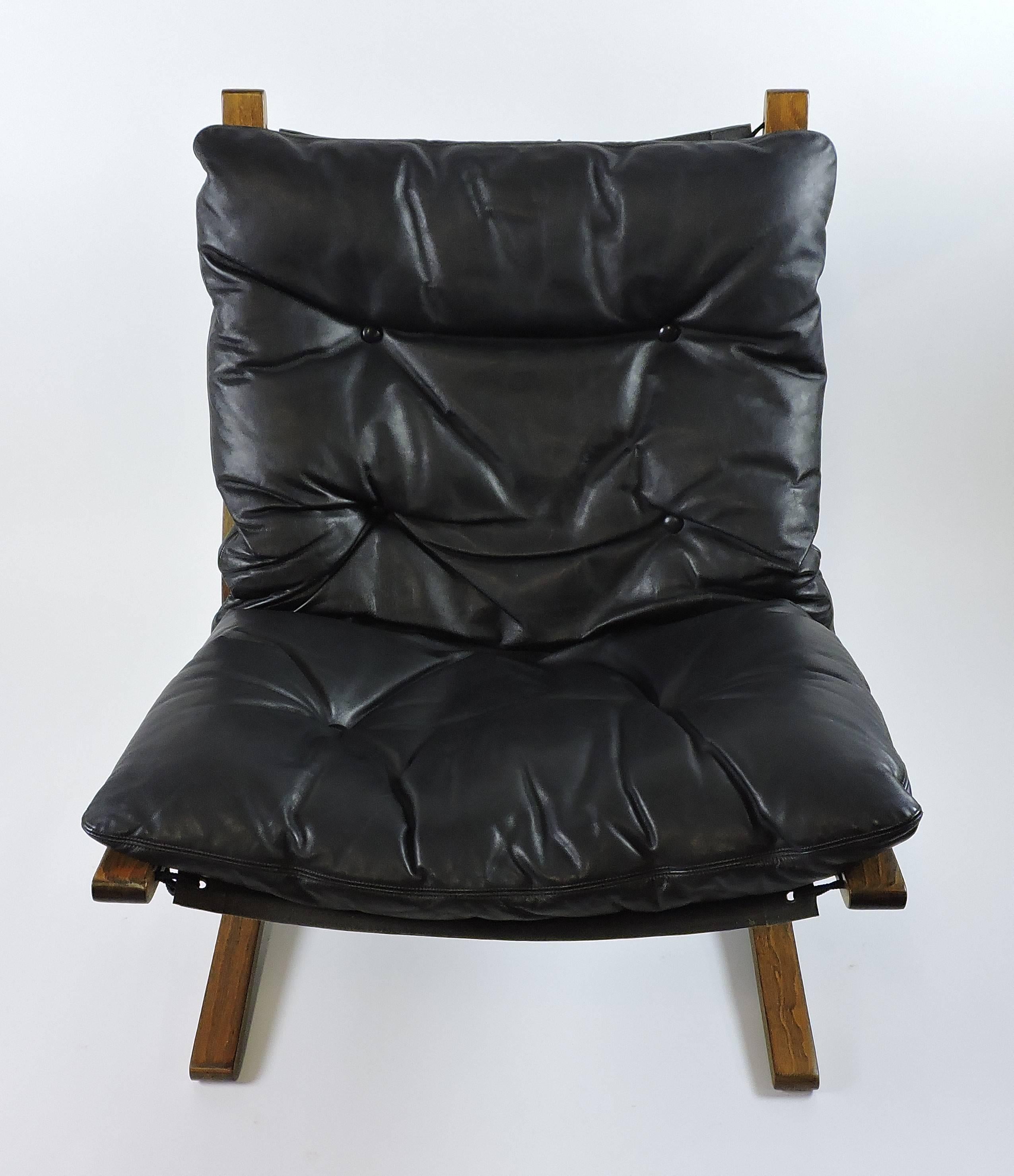 Scandinavian Modern Ingmar Relling Westnofa Danish Modern Siesta Sling Lounge Chair