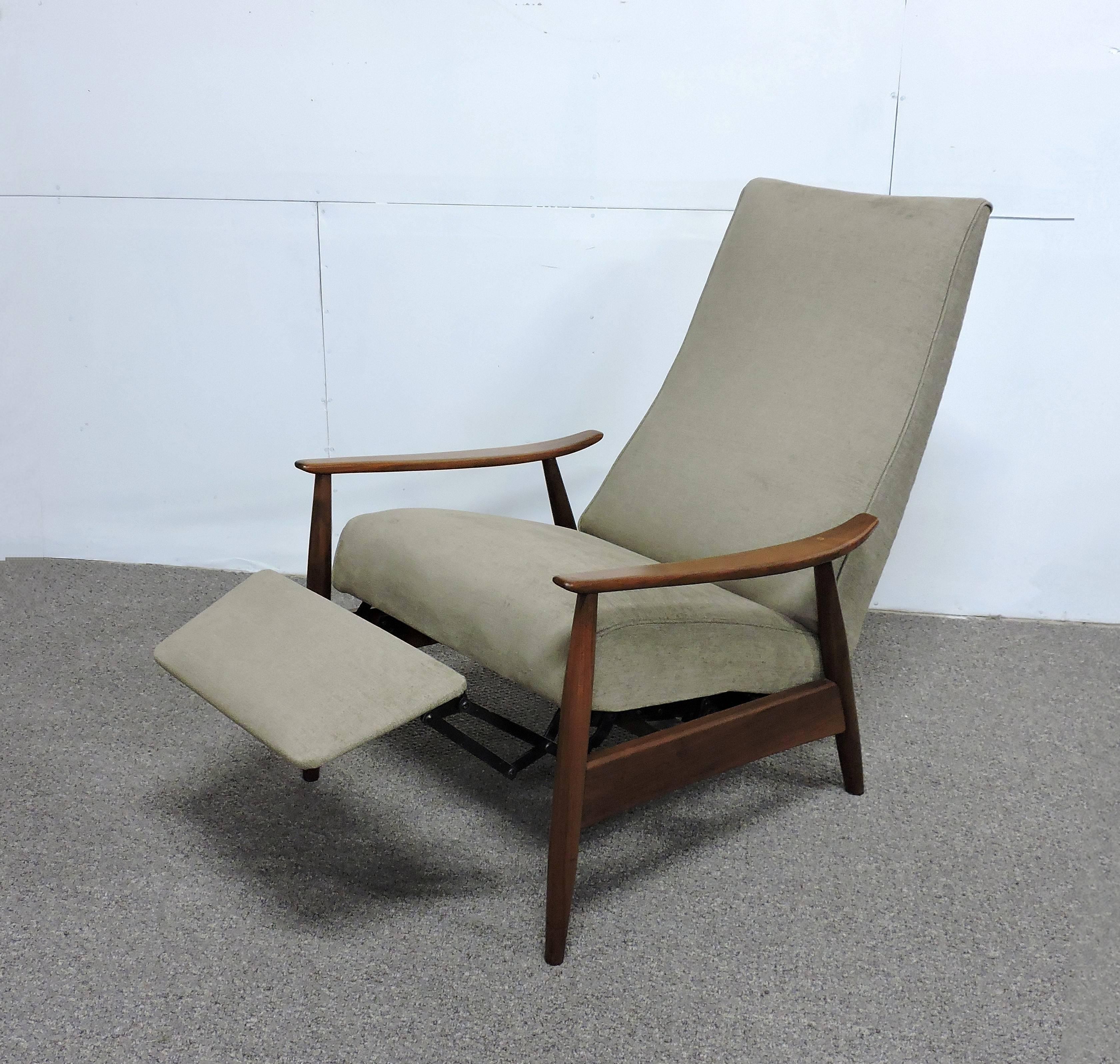 mid century modern recliner