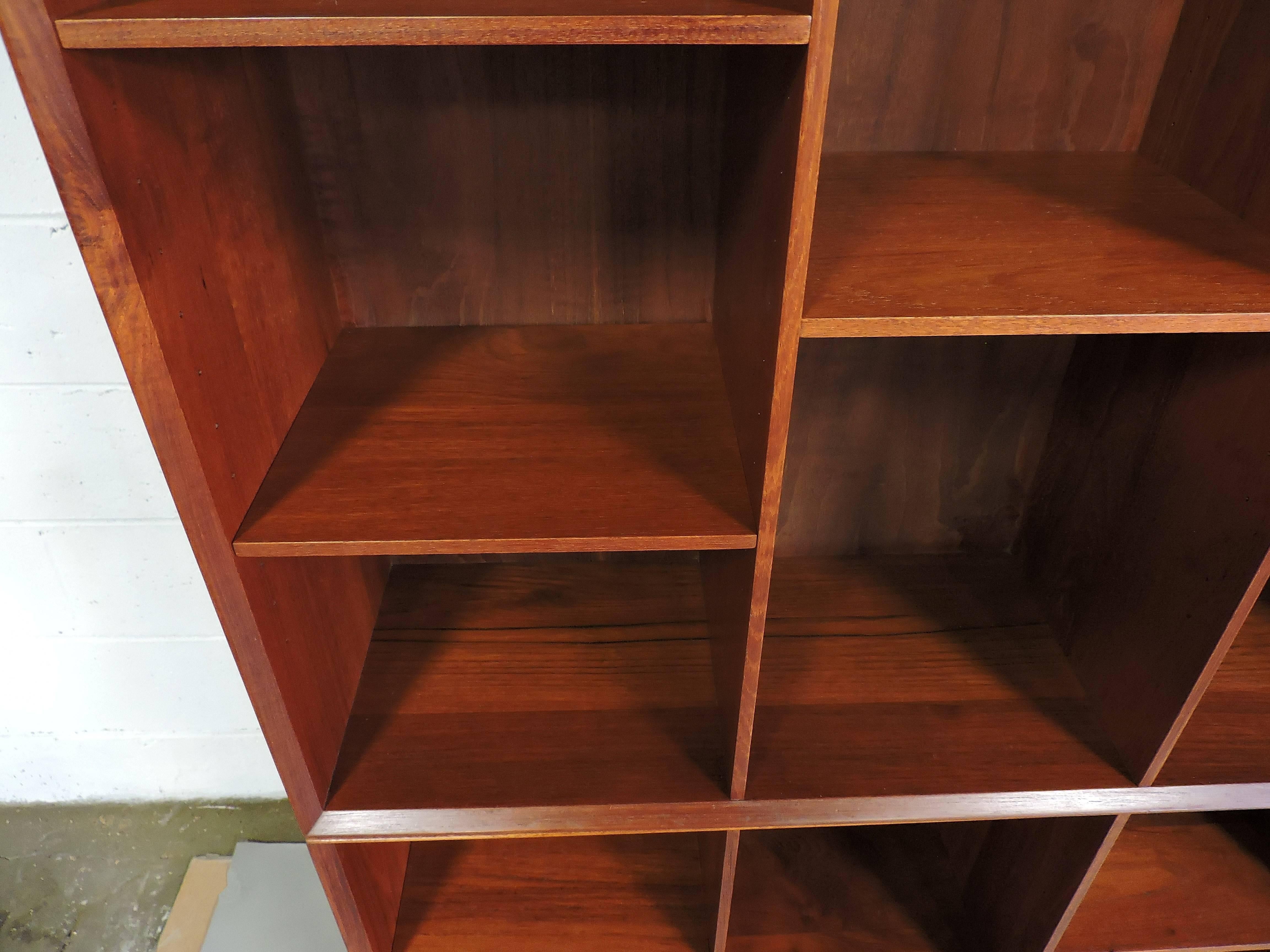 Scandinavian Modern Midcentury Danish Modern Peter Hvidt Solid Teak Bookcase