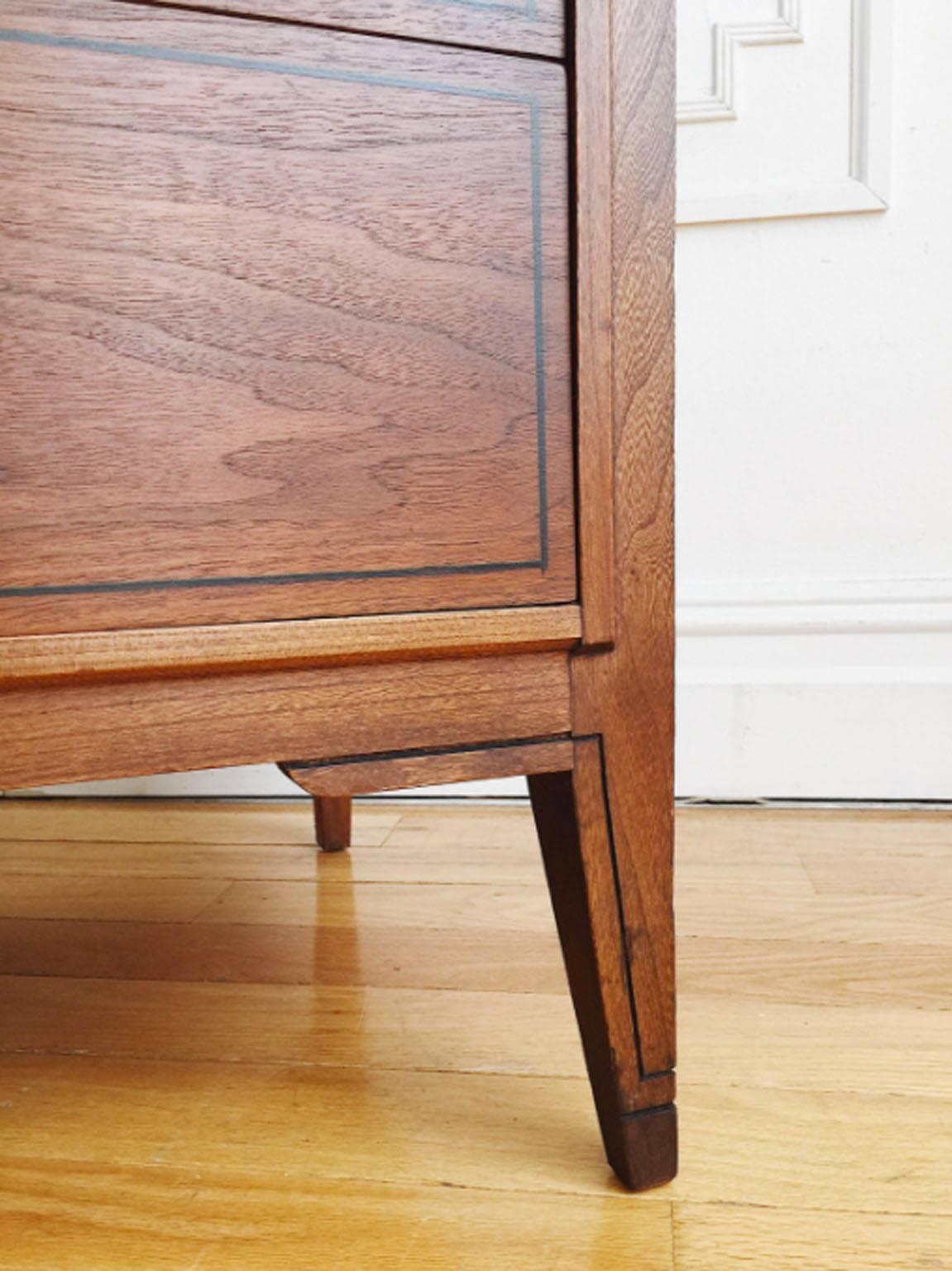Mid-Century Modern Kent Coffey 'Tempo' Highboy Dresser In Good Condition In Summerville, SC