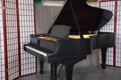 Steinway Model B Satin Ebony Grand Piano