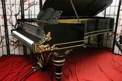 Art Case Steinway Victorian Style Model D Grand Piano