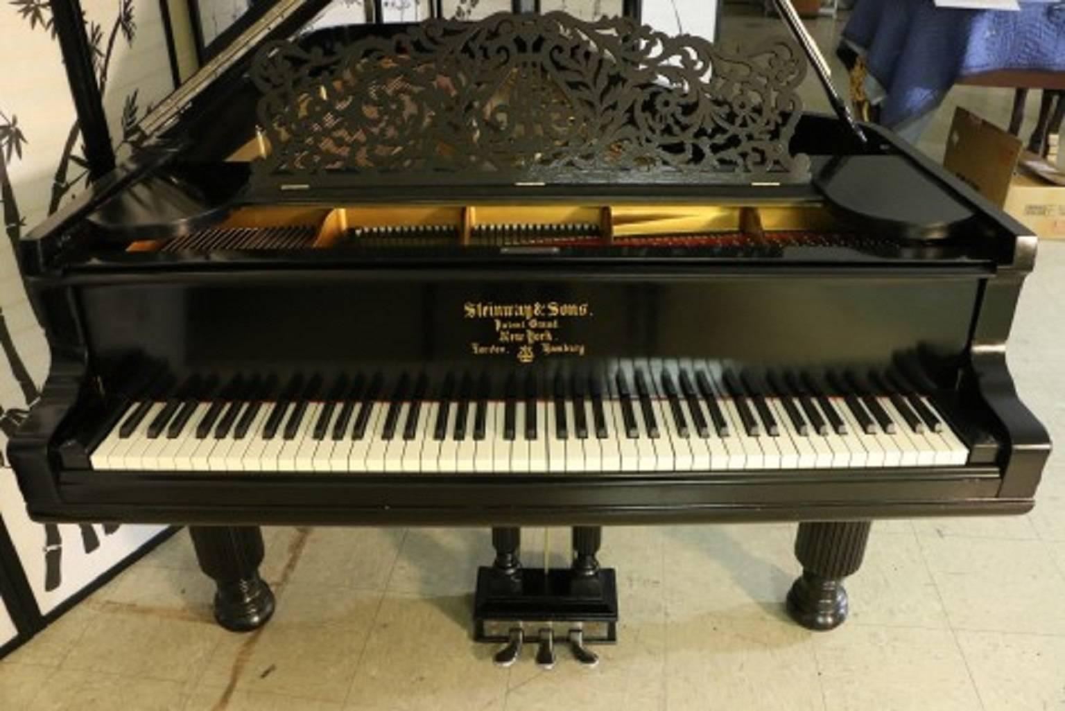See and hear more about this magnificent piano on the VIDEO at the bottom of Sonny's Luxury Art Case Piano storefront homepage. 

Complete video tour of this piano can be emailed to you upon request. Message us. 

Classic vintage Steinway C 7'5