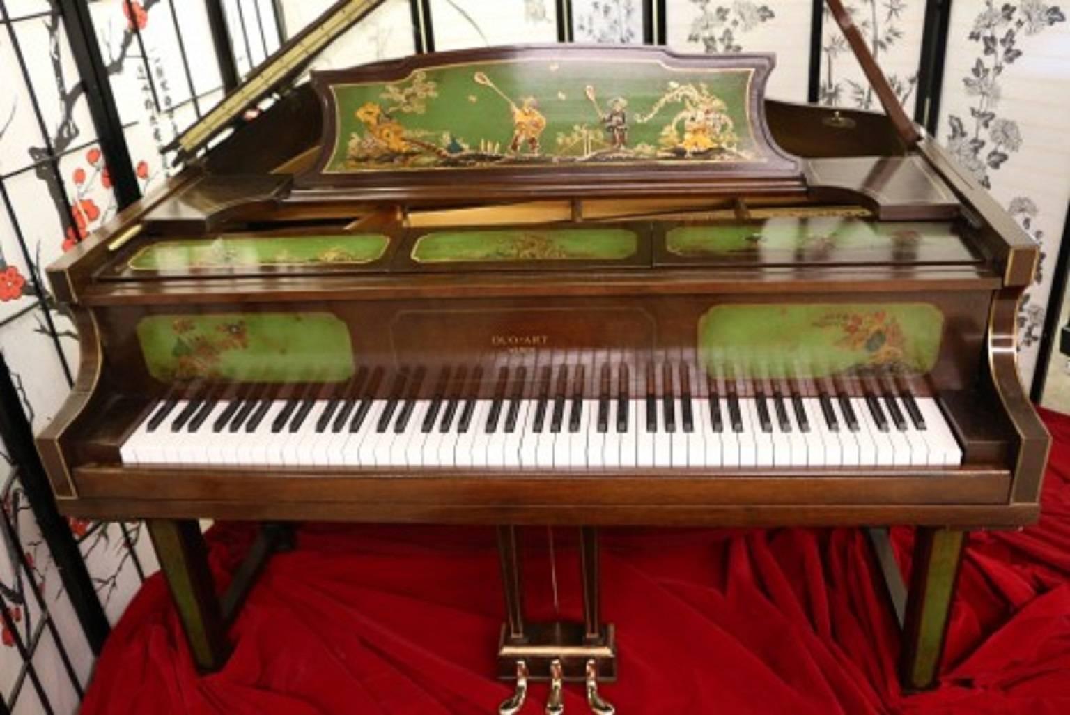 See and hear more about this magnificent piano on the VIDEO at the bottom of Sonny's Luxury Art Case Piano storefront homepage. 

Beautiful hand-painted 