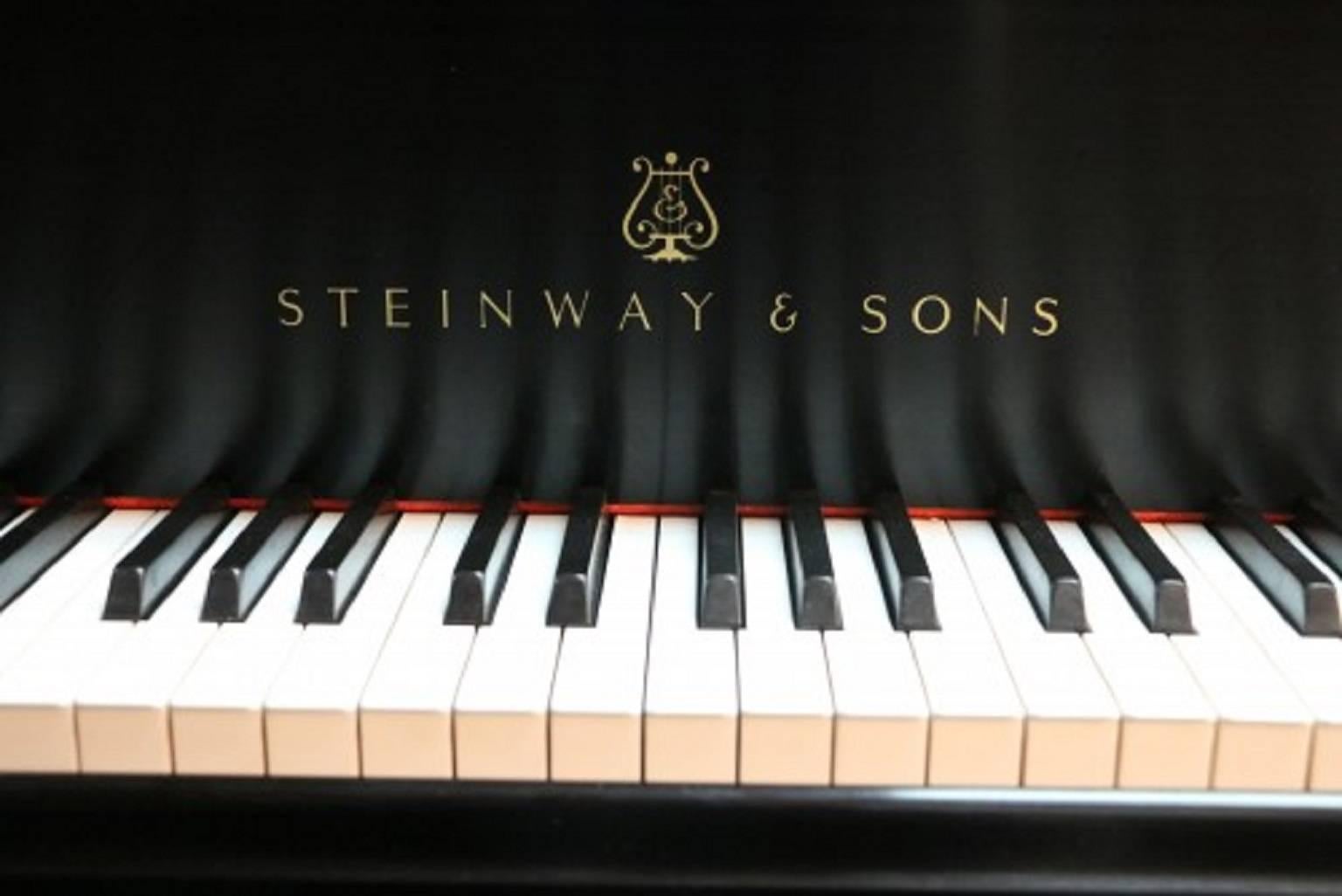 See and hear more about this magnificent piano on the video at the bottom of Sonny's Luxury Art case piano storefront homepage. 

Impeccable, pristine condition Steinway L 5'10.5" made in 1990. Hand rubbed Steinway Factory Satin finish. Very