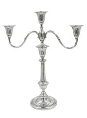 Pair of Three-Branch Candelabras