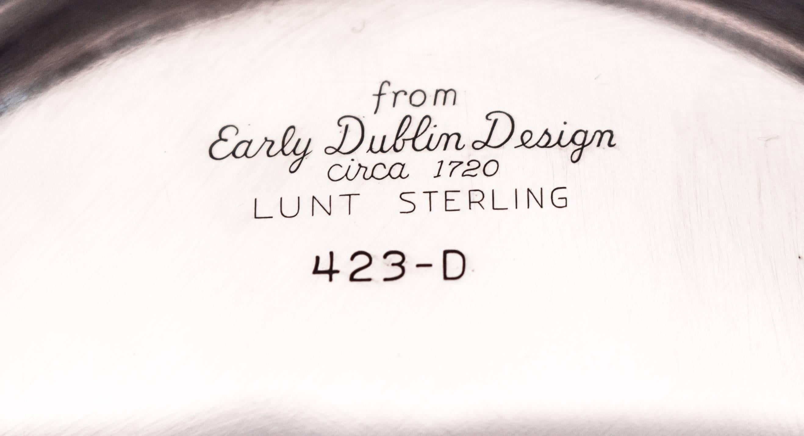 Early 20th Century Lunt Dublin Bowl