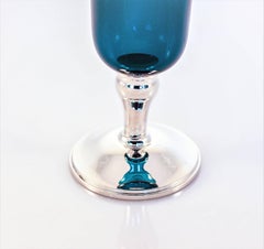 Teal Gorham Vase