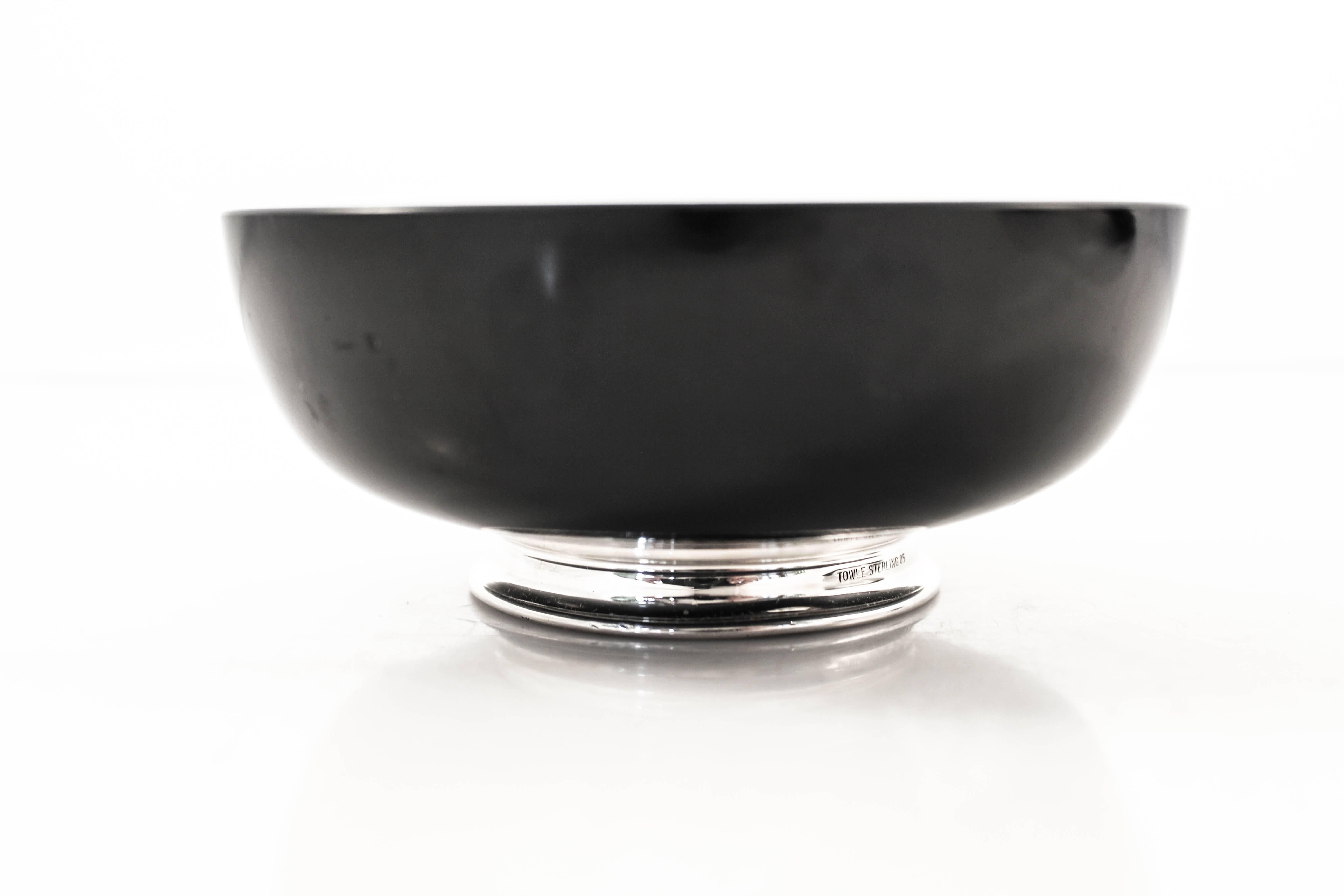 Towle Midcentury Salad Bowl Set In Excellent Condition For Sale In Brooklyn, NY