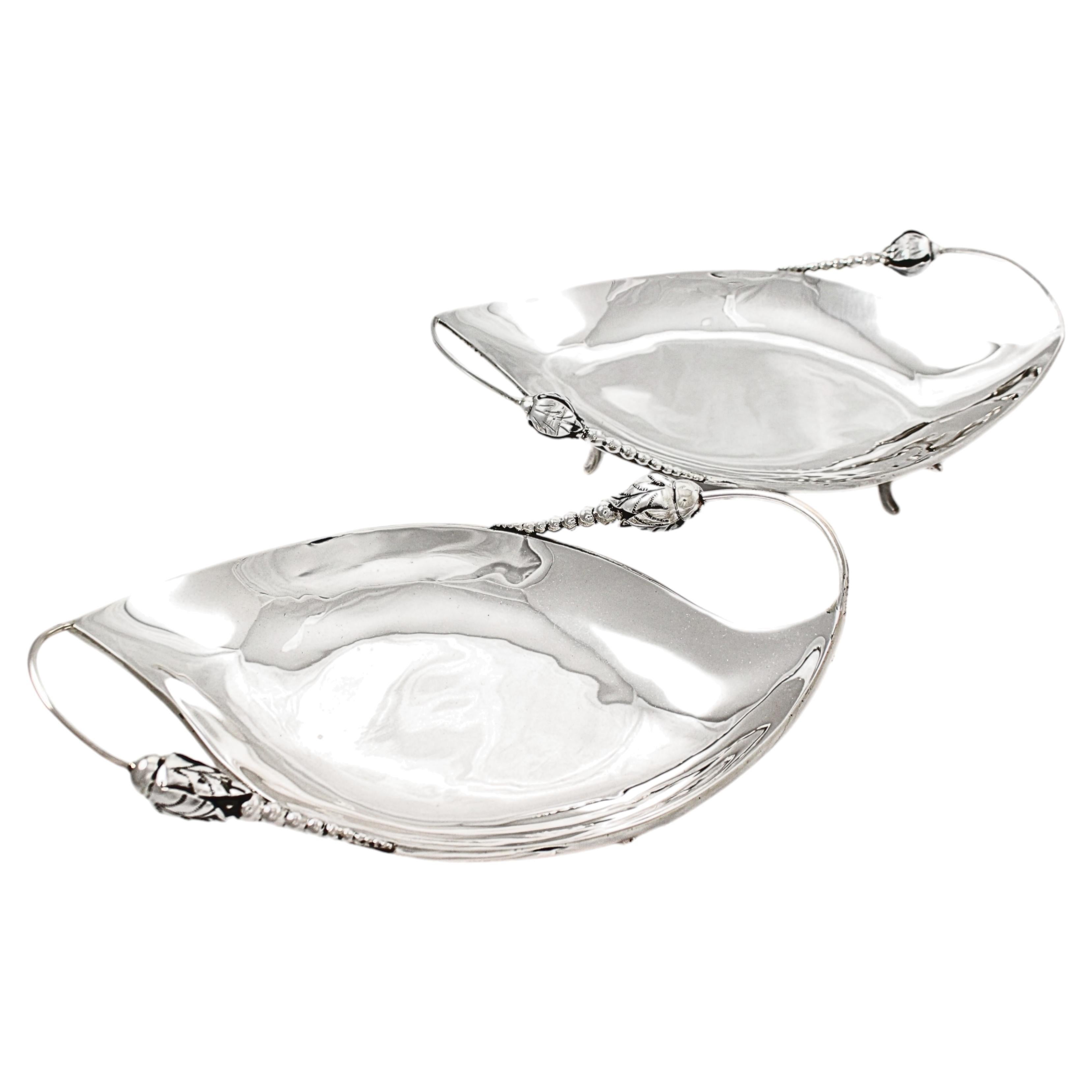 Pair of Mid-Century Modern Dishes