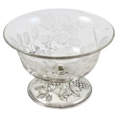 Sterling Silver & Crystal Compote