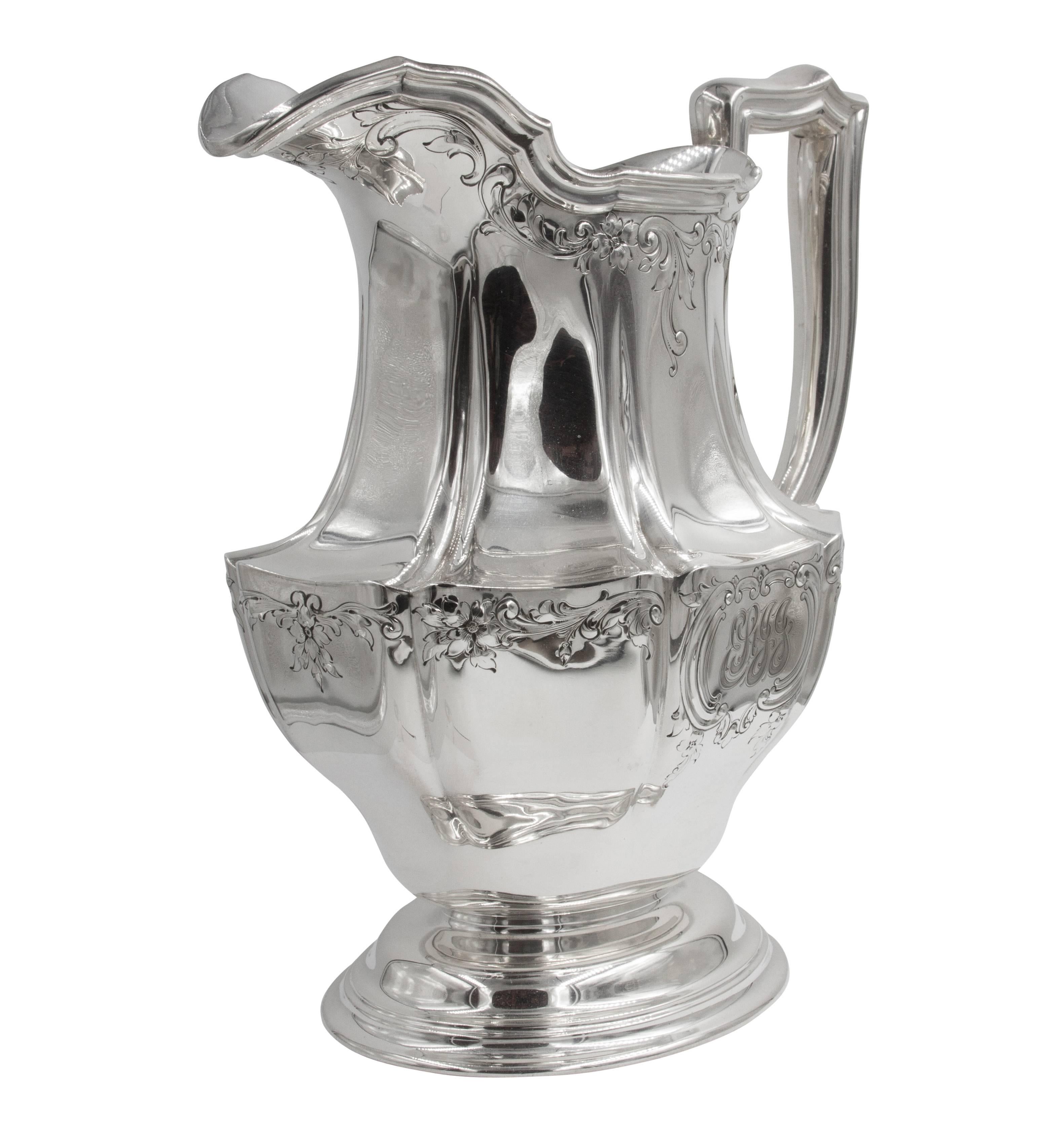 sterling silver pitcher