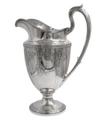 "Cinderella" Pattern Water Pitcher by Gorham