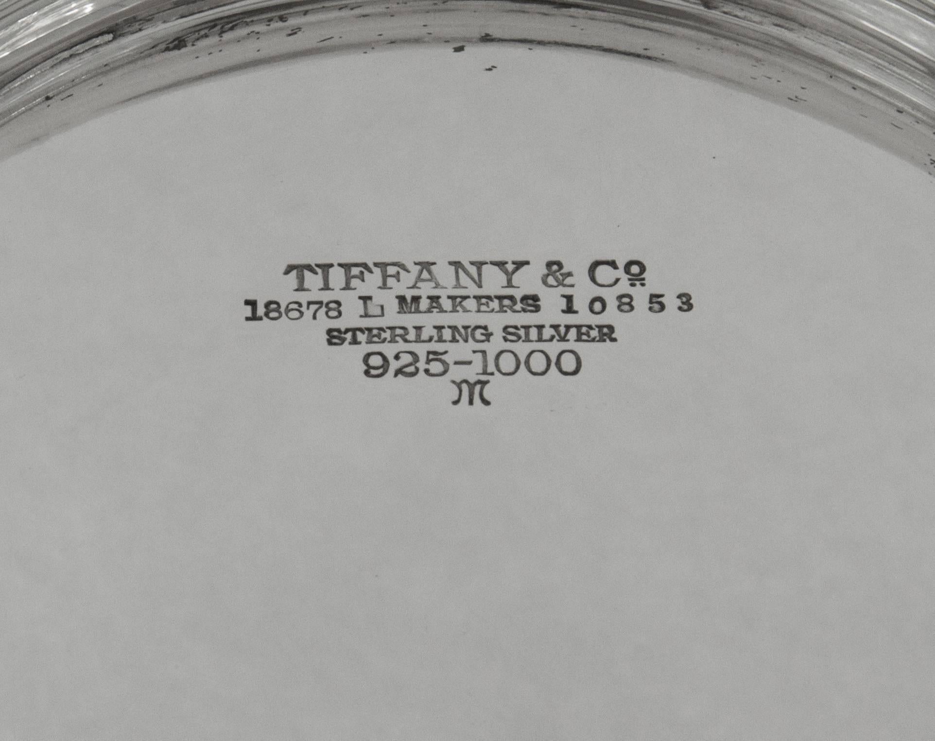 Pair of Tiffany Dishes In Excellent Condition For Sale In Brooklyn, NY