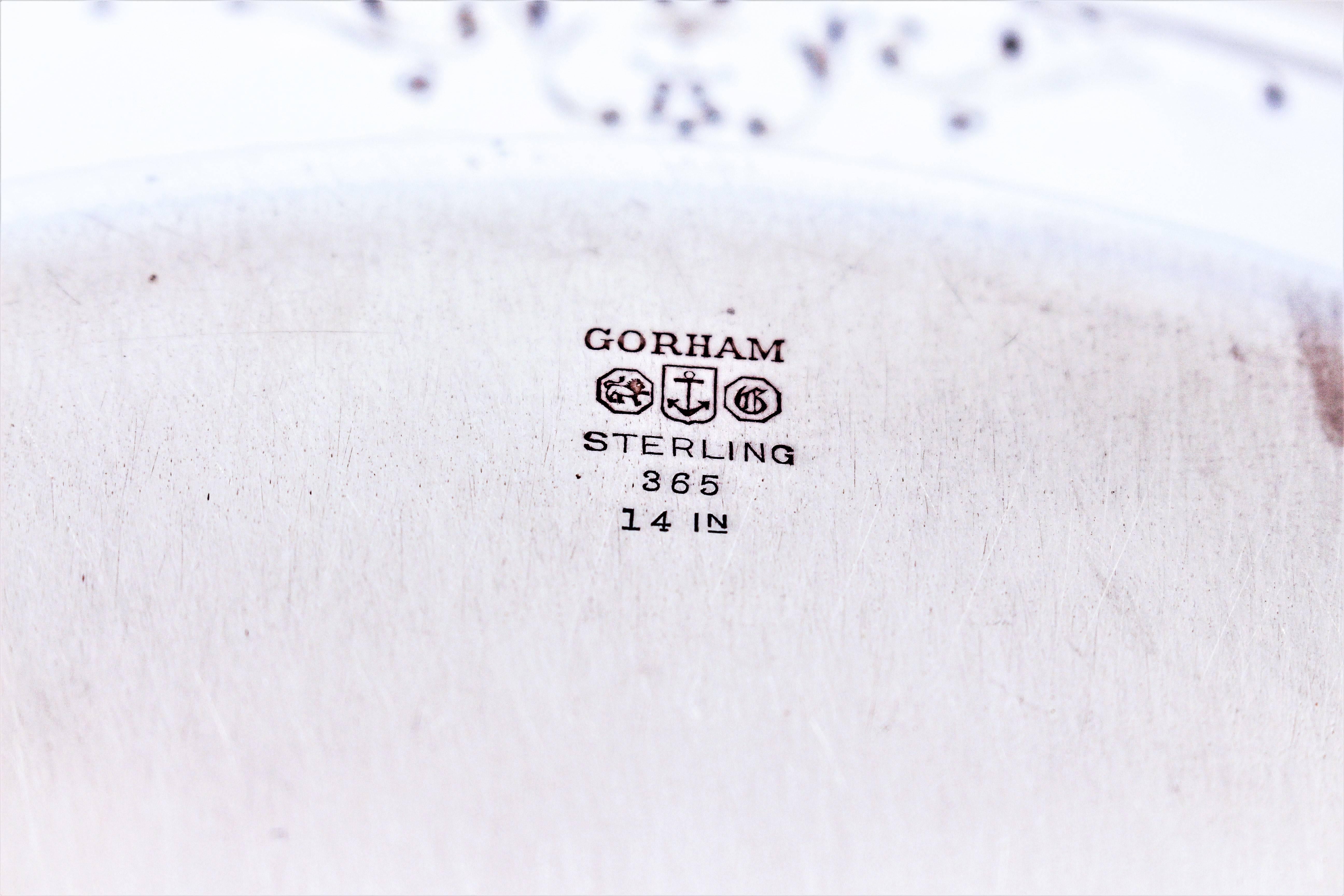 1914 Gorham Tray In Excellent Condition In Brooklyn, NY