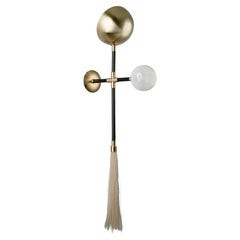 Isabel Moncada GOGO Sconce, Brass & Blown Glass, Ethnic Design, New