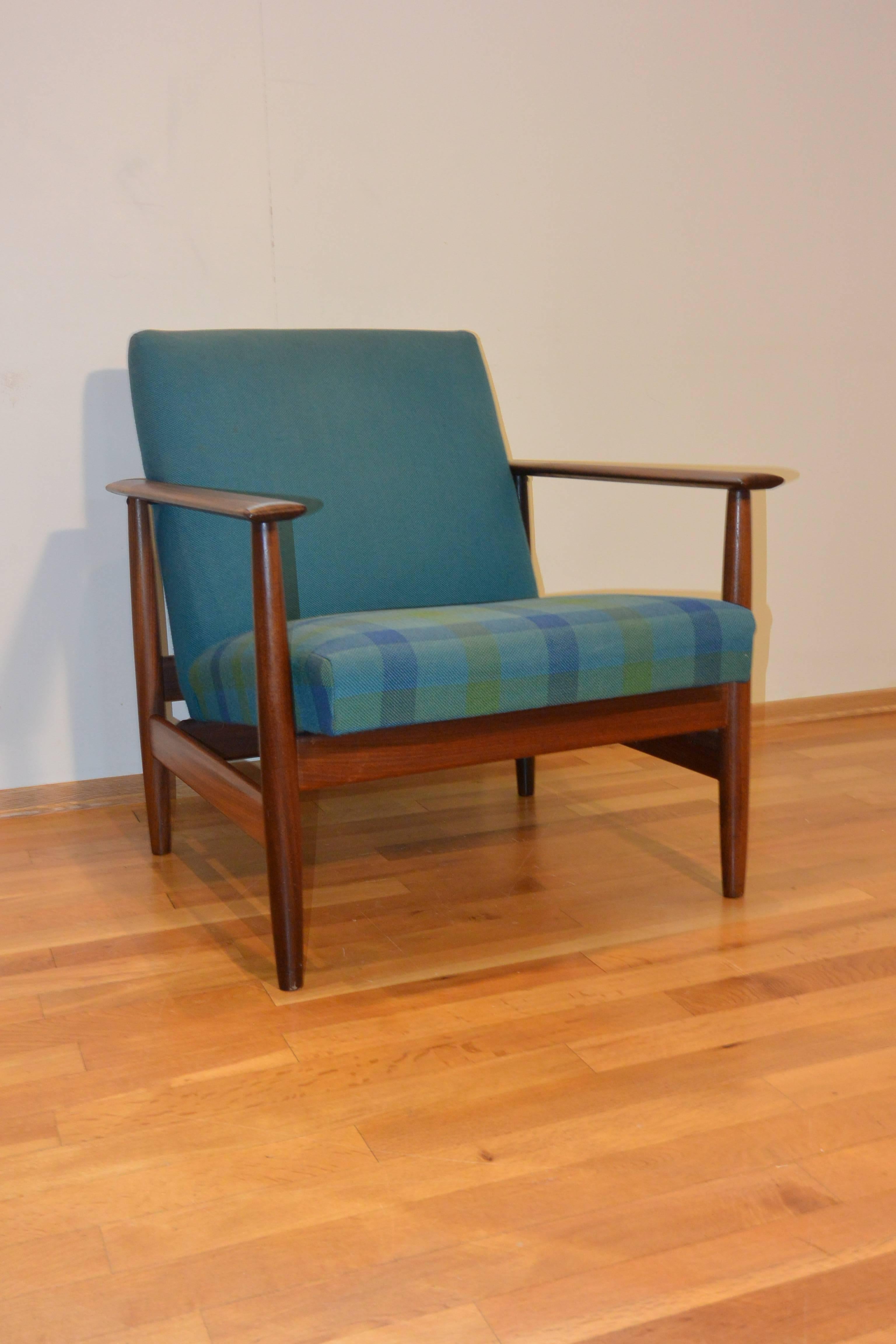 Blue Svane Combina Lounge Chair Ingmar Relling In Excellent Condition In Notteroy, NO