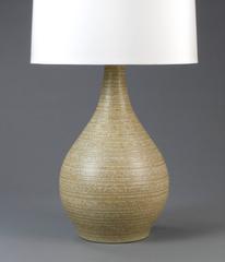 American Ceramic Lamp by Martz, Signed