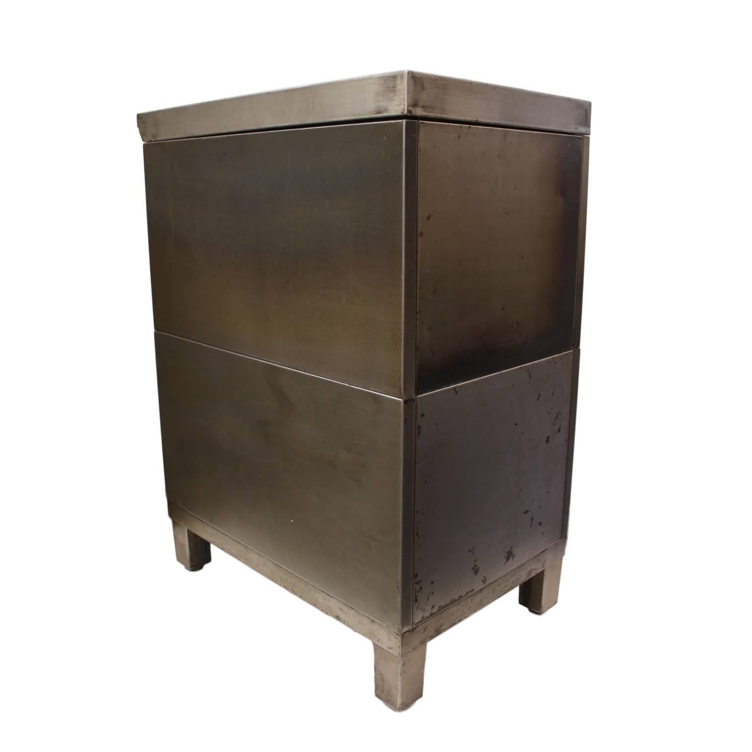 industrial file cabinet vintage