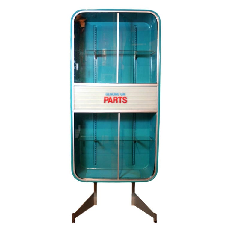 Vintage 1960s MidCentury Modern General Motors Dealership Parts