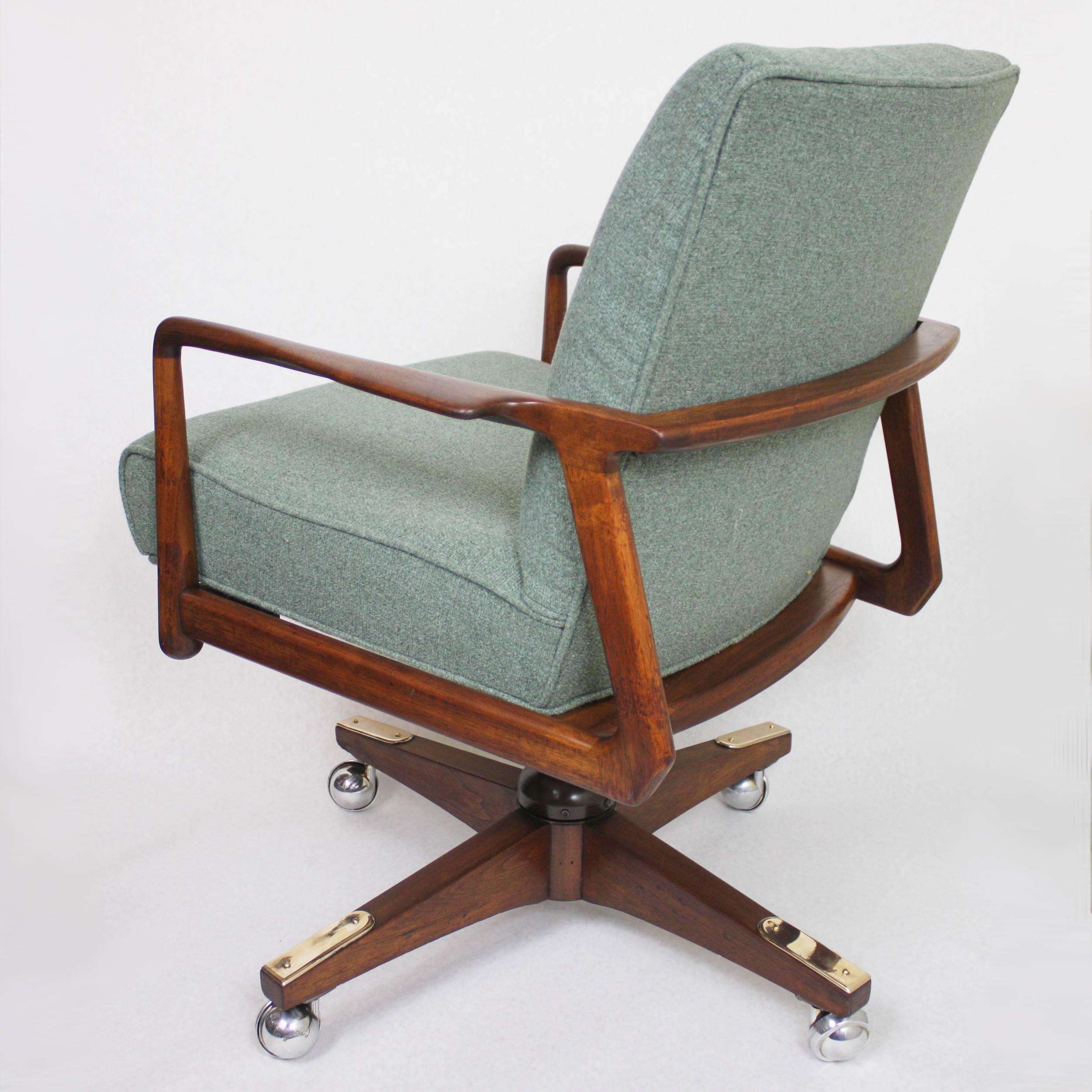 mid century modern desk chair